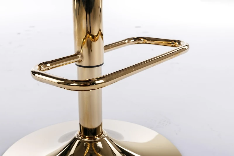 Streamdale Furniture Chrome Swivel Bar Stools Set