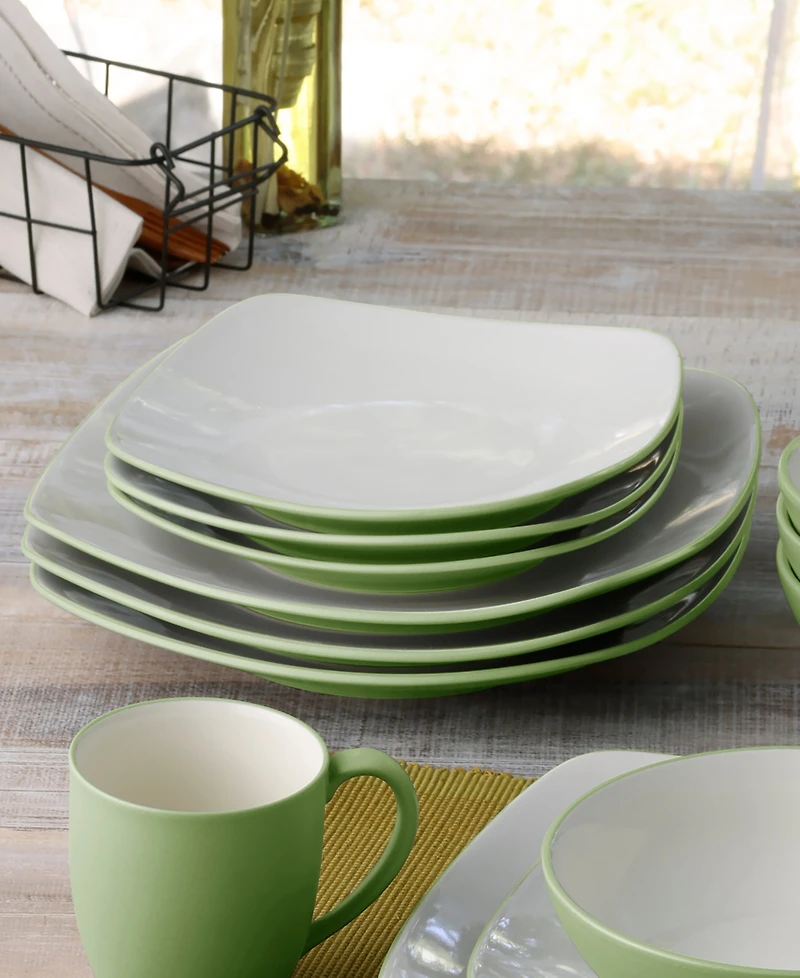 Noritake Colorwave Square Dinner Plates, Set of 4
