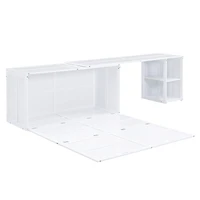 Streamdale Queen Murphy Bed With Rotatable Desk