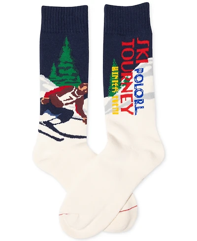 Polo Ralph Lauren Men's Ski Tourney Crew Socks