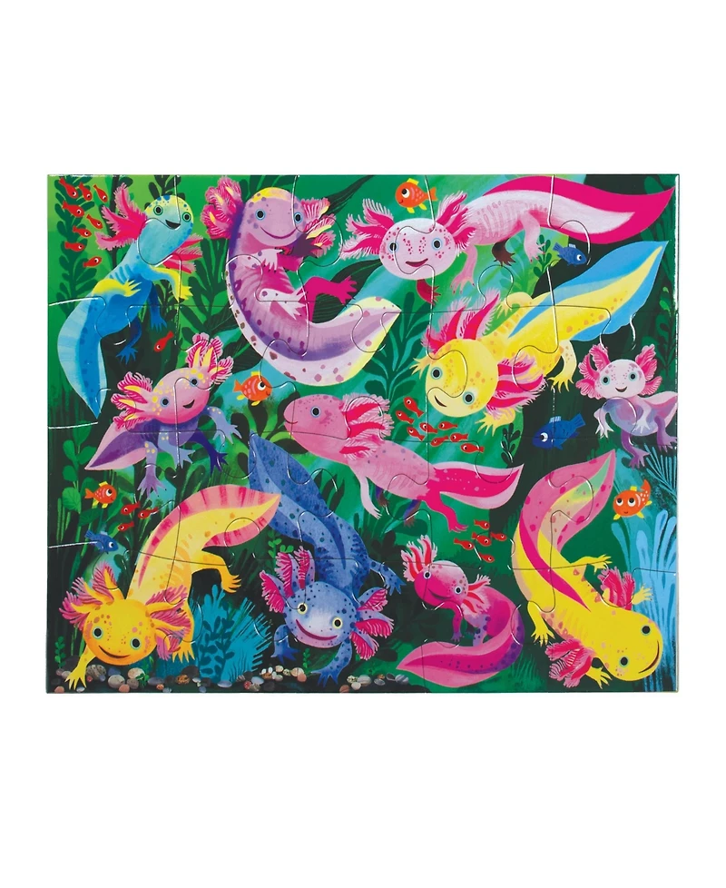 Eeboo Ready to Grow Life on Earth Axolotl Puzzle Set