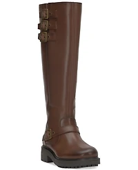 Lucky Brand Women's Citere Buckle Tall Riding Boots