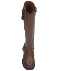 Lucky Brand Women's Citere Buckle Tall Riding Boots