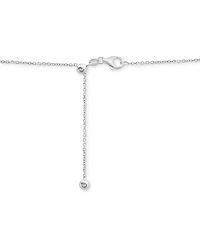 Diamond Bezel Adjustable 17" Tennis Necklace (2 ct. t.w.) 14k White Gold or Yellow Gold, Created for Macy's