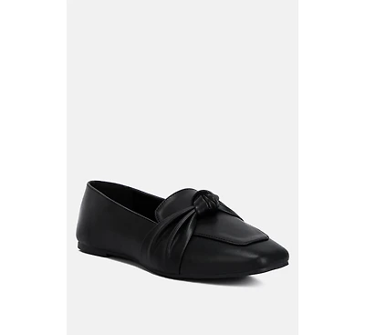 Denali Recycled Faux Leather Flat Loafers Women