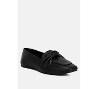 Denali Recycled Faux Leather Flat Loafers Women