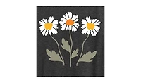 Hybrid Apparel Retro Daisies Plus Size Graphic T-Shirt