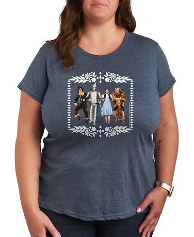 Hybrid Apparel The Wizard of Oz Group Plus Graphic T-Shirt