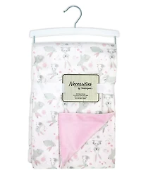 Tendertyme Baby Boys and Girls 2 Layer Minky Blanket