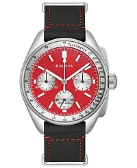 Bulova Men's Chronograph Lunar Pilot Stainless Steel Bracelet Watch 44mm