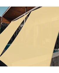 Yescom 2 Pack 16x16 Ft 97% Uv Block Square Sun Shade Sail Canopy Outdoor Patio Poolside