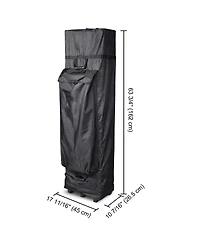 Universal Canopy Carry Bag Wheeled Pop Up Shelter Storage Case 10x20ft Canopy