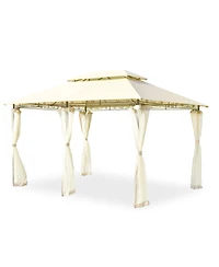 Slickblue 10 Feet x 13 Tent Canopy Shelter with Removable Netting Sidewall