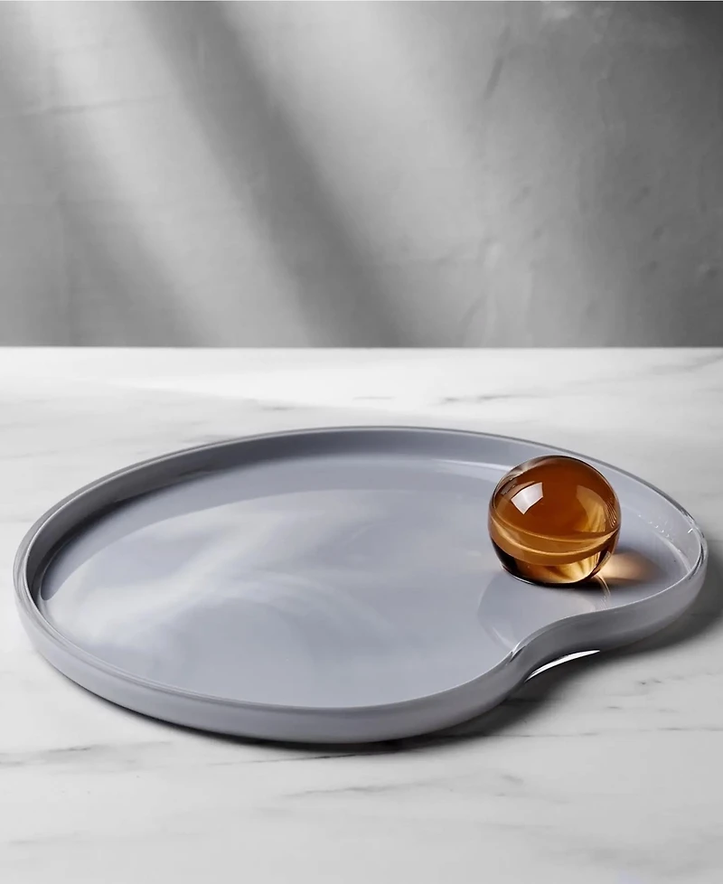 Nude Glass Juno Serving Plate