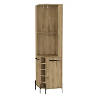 Fm Furniture Reese Corner Bar Cabinet