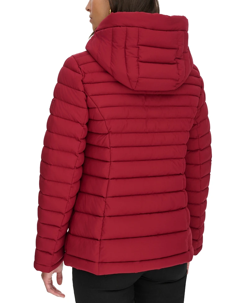 Tommy Hilfiger Women's Hooded Packable Puffer Coat