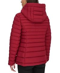Tommy Hilfiger Women's Hooded Packable Puffer Coat