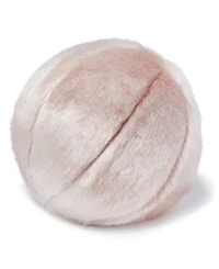 Hotel Collection Lynx Faux Fur Decorative Pillow, 10" Round, Exclusively at Macy's