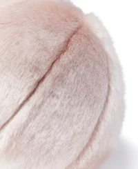 Hotel Collection Lynx Faux Fur Decorative Pillow, 10" Round, Exclusively at Macy's