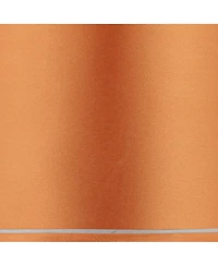 Springcrest Sydnee Satin Medium Drum Lamp Shade 14" Top x 16" Bottom x 11" Slant x 11" High (Spider) Replacement with Harp
