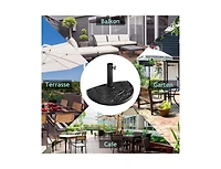 Slickblue Heavy Duty Square Umbrella Base Stand of 30 lbs for Outdoor
