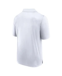 Fanatics Men's White Charlotte Fc Line Up Fade Polo Shirt