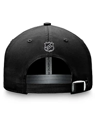 Fanatics Men's Black Pittsburgh Penguins Authentic Pro Prime Adjustable Hat