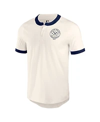 Darius Rucker Collection by Fanatics Men's White Boston Red Sox Henley Raglan T-Shirt