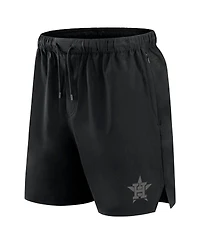 Fanatics Signature Men's Black Houston Astros Front Office Woven Shorts