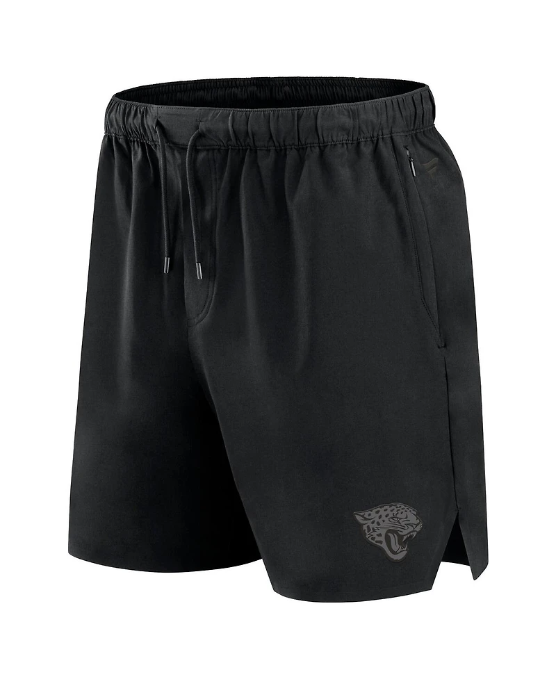 Fanatics Signature Men's Black Jacksonville Jaguars Front Office Woven Shorts