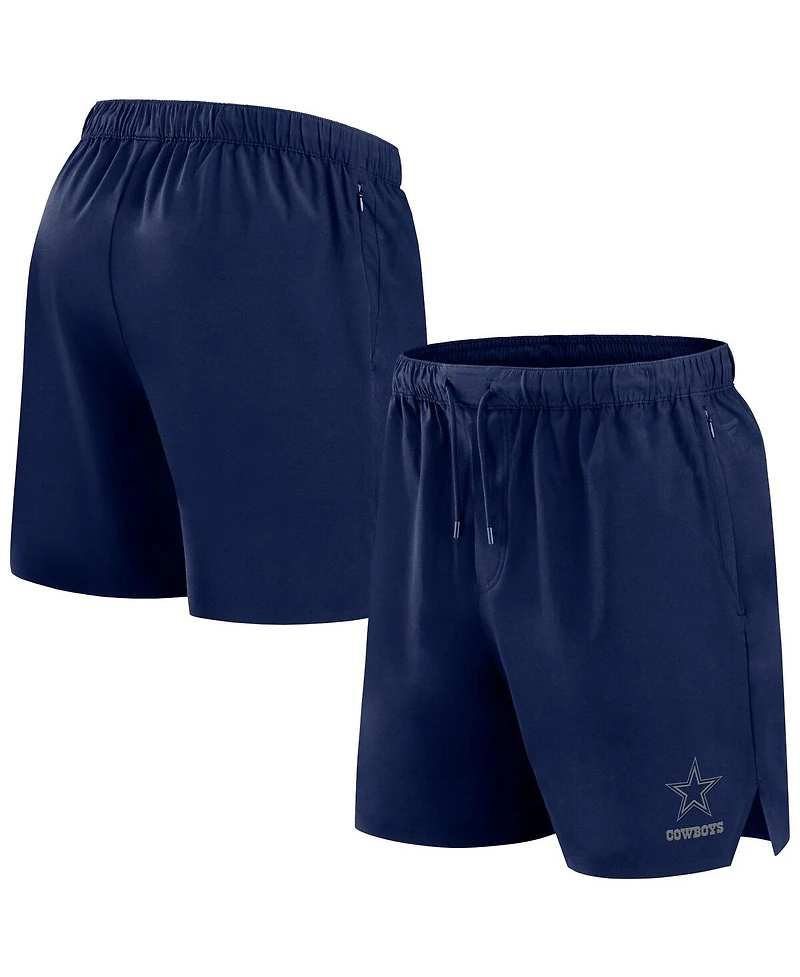 Fanatics Men's Navy Dallas Cowboys Front Office Woven Shorts