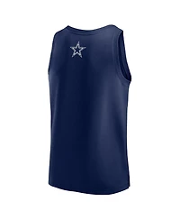 Fanatics Men's Navy Dallas Cowboys Elements Tank Top