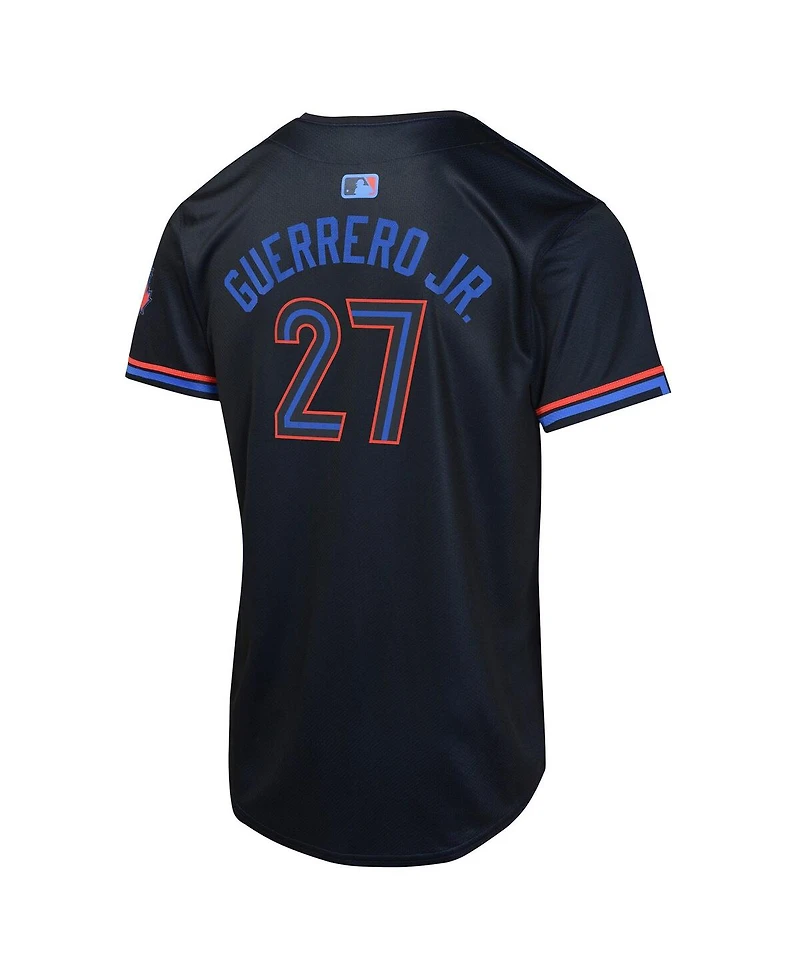 Nike Big Boys and Girls Vladimir Guerrero Navy Toronto Blue Jays 2024 City Connect Limited Player Jersey