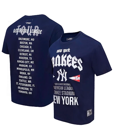 Pro Standard Men's Navy New York Yankees Oversized City Tour T-Shirt