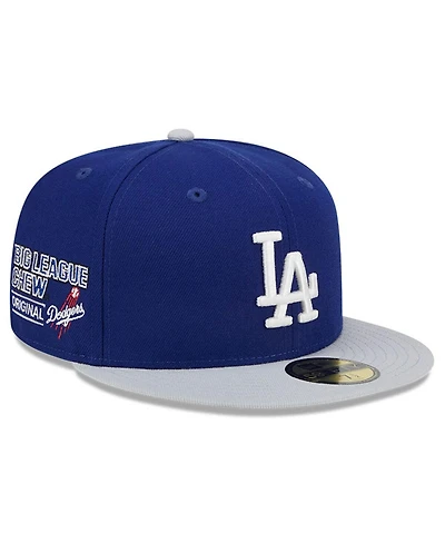 New Era Men's Royal Los Angeles Dodgers Big League Chew Team 59FIFTY Fitted Hat