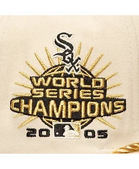 Mitchell & Ness Men's Cream Chicago White Sox Golden Ivory Snapback Hat