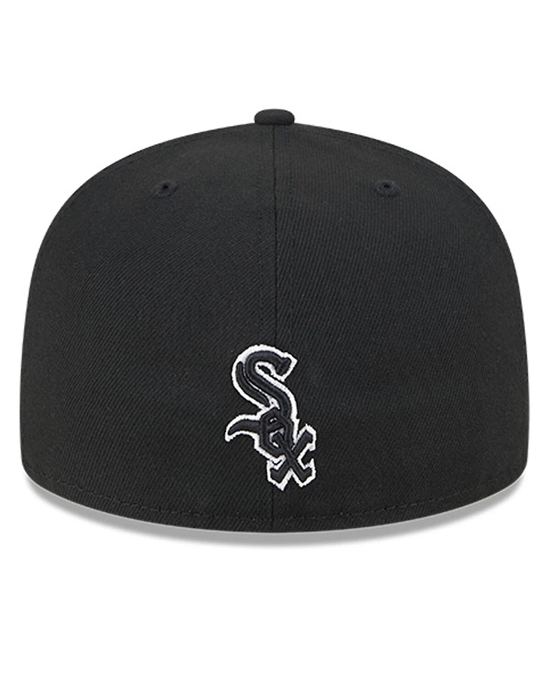 New Era Men's Black Chicago White Sox 59FIFTY Day Team Pop Fitted Hat