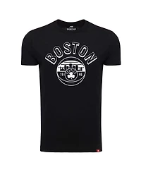 Sportiqe Men's Black Boston Celtics Comfy Tri-Blend T-Shirt