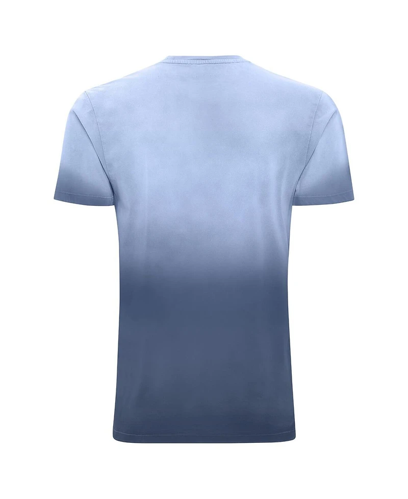 Sportiqe Men's and Women's Blue Dallas Mavericks Bingham Sun-Fade T-Shirt