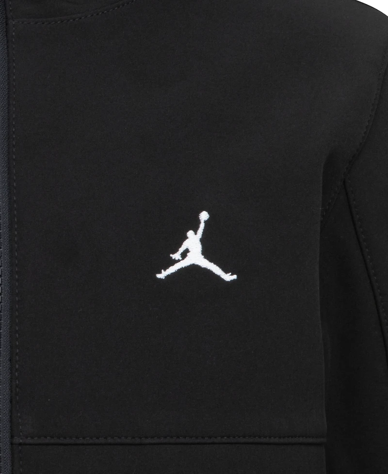 Jordan Big Boys Soft Shell Hooded Jacket