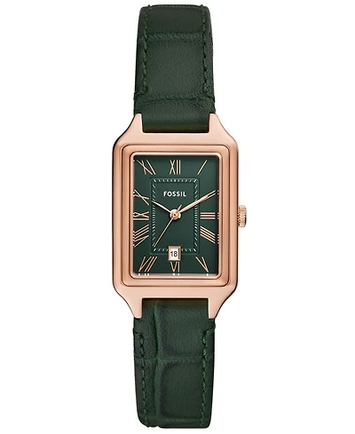 Fossil Women's Quartz Green Croco Watch 23mm