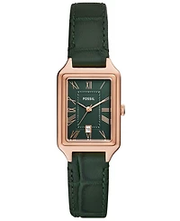 Fossil Women's Quartz Green Croco Watch 23mm