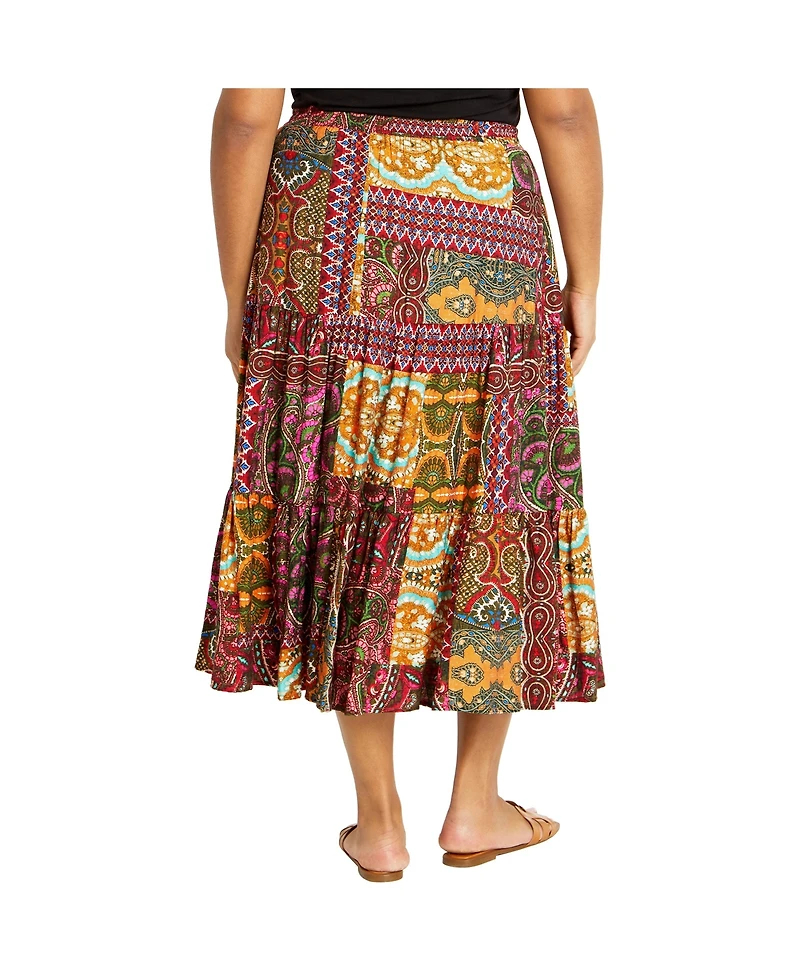 City Chic Women's Erica Skirt