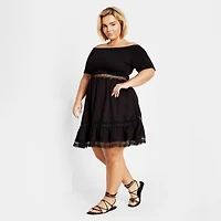 City Chic Plus Aura Dress