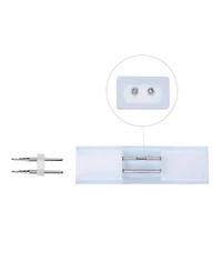 Yescom DELight 10 Sets 2 Wire Splice Connector with Pins for 7x14mm Led Neon Rope Light