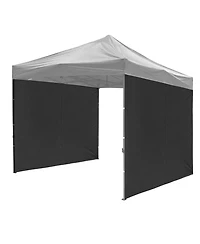 InstaHibit 1080D Privacy Sidewall UV30+ 120g Fits 10x10ft Canopy Gazebo 2 Pieces