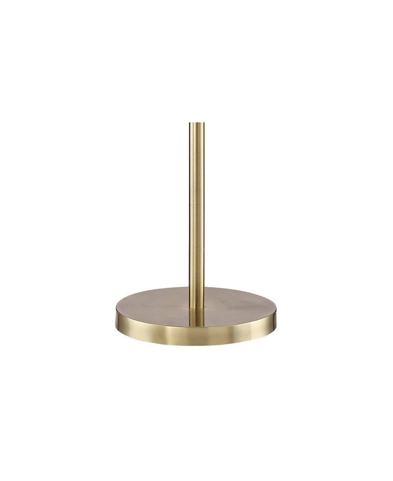 360 Lighting Aaron Mid Century Modern Tree Floor Lamp 64" Tall Aged Brass 3 Light Adjustable Dome Shade for Living Room Reading Bedroom Office Ho