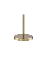 360 Lighting Aaron Mid Century Modern Tree Floor Lamp 64" Tall Aged Brass 3 Light Adjustable Dome Shade for Living Room Reading Bedroom Office Ho