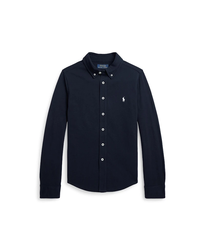 Polo Ralph Lauren Big Boys Featherweight Cotton Mesh Shirt