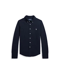 Polo Ralph Lauren Big Boys Featherweight Cotton Mesh Shirt